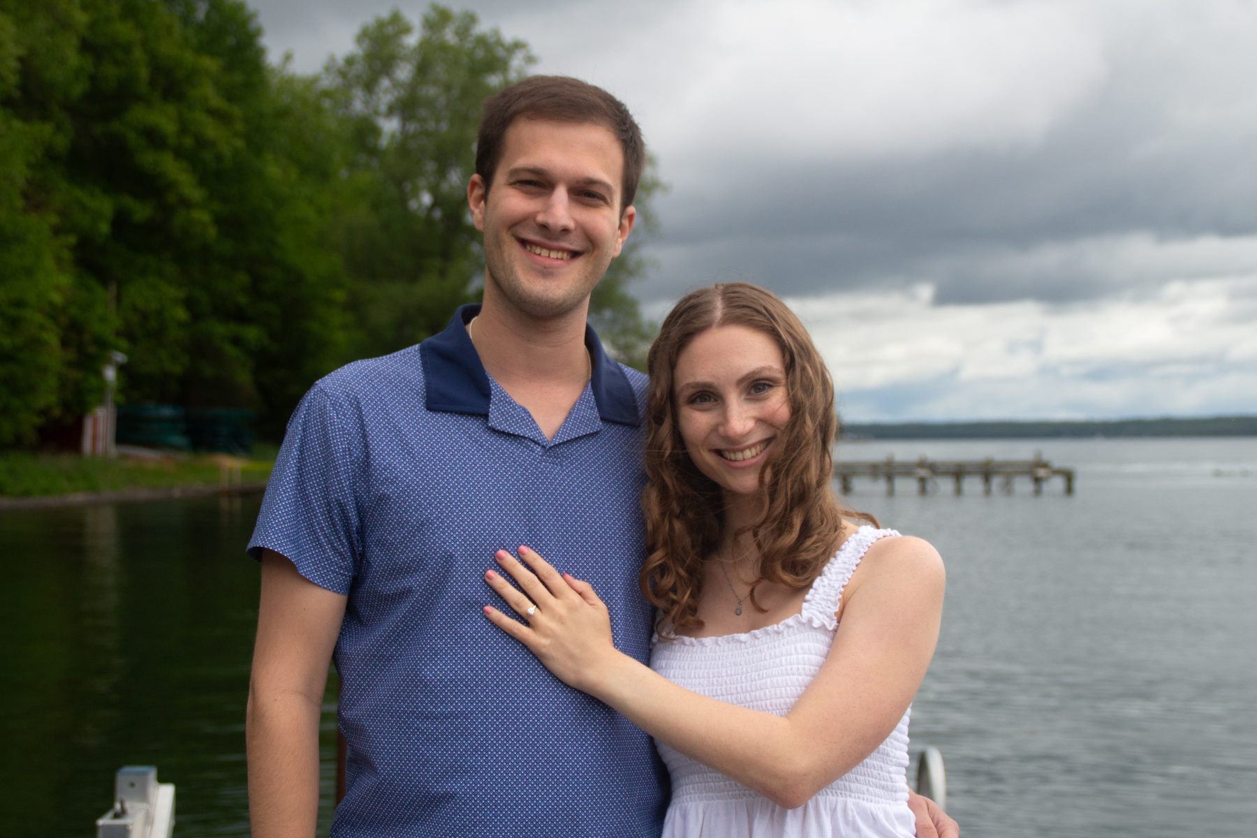 Sam and Caroline engagement 8